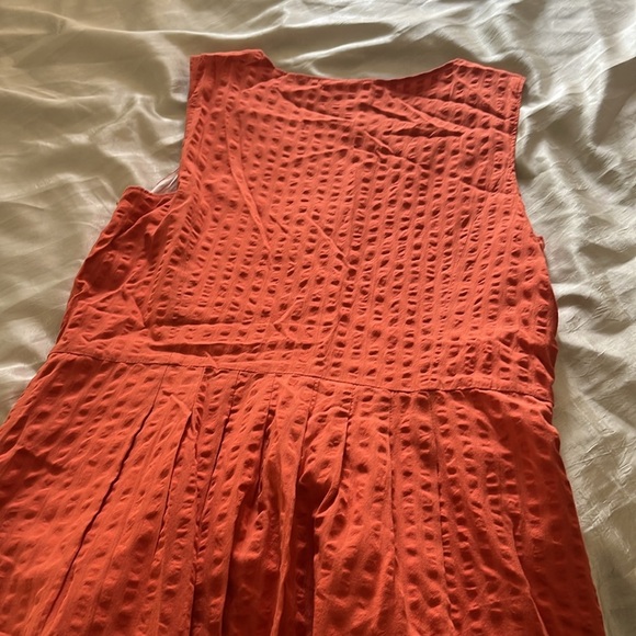 Beansignature Stripped Orange Midi Dress - Picture 9 of 9